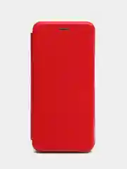Красный чехол-книжка Honor 30 lite / Honor 30lite / Хонор 30 лайт, экокожа