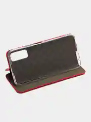 Красный чехол-книжка Honor 30 lite / Honor 30lite / Хонор 30 лайт, экокожа