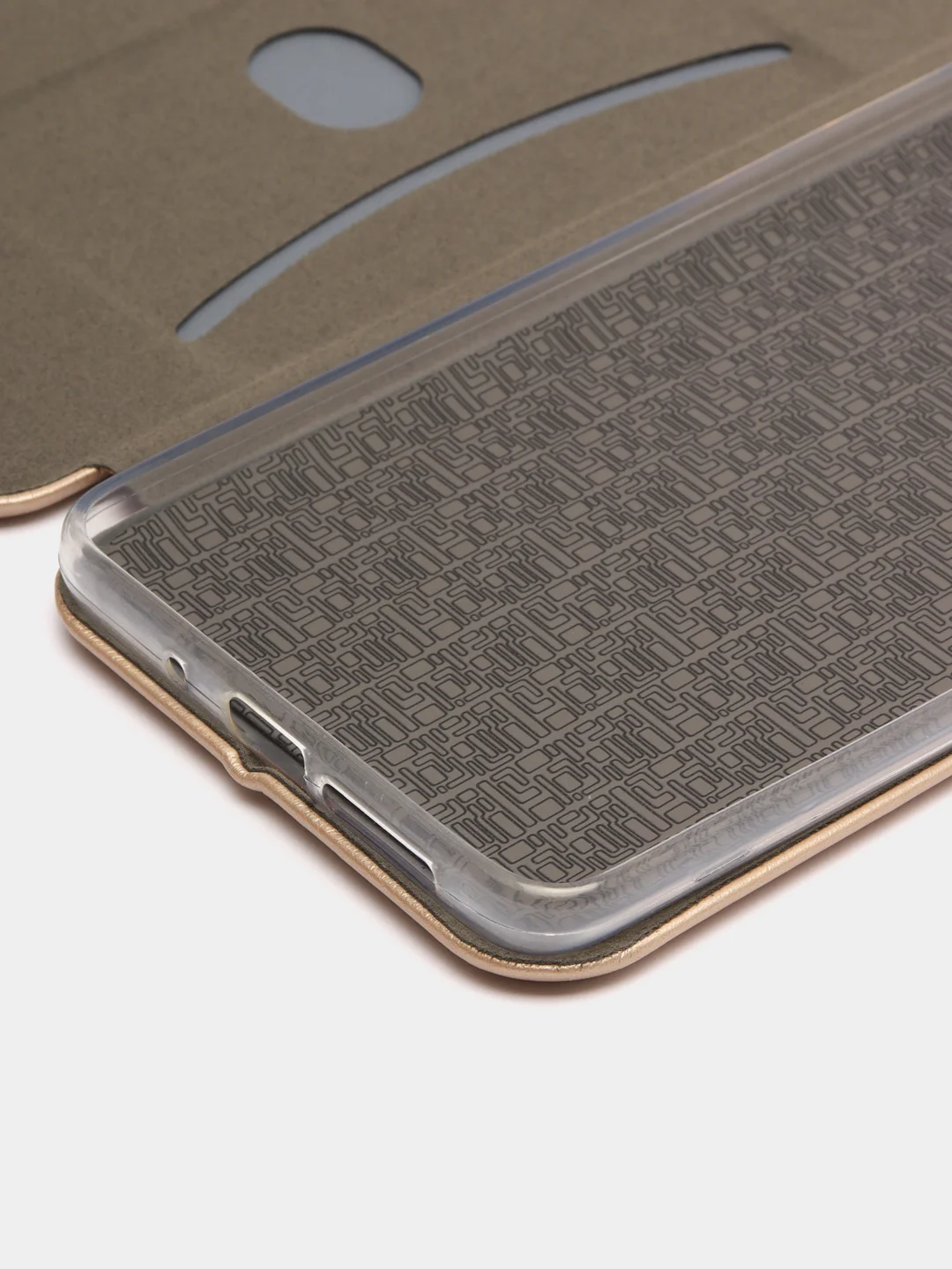 Золотой чехол-книжка для Huawei Mate 20, экокожа