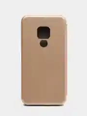 Золотой чехол-книжка для Huawei Mate 20, экокожа