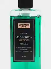 Organic Shop Organic Men парфюмированный шампунь для всех типов волос Megagreen, 250 мл