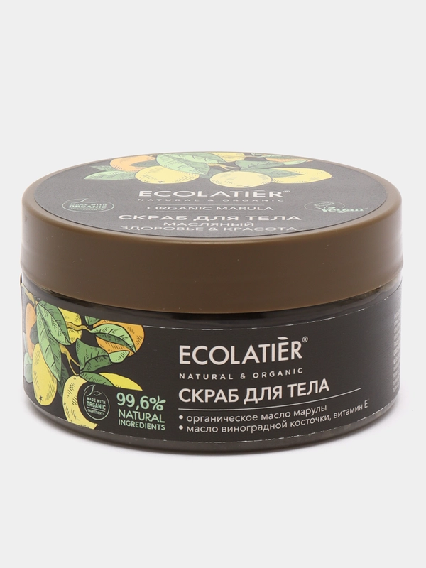 Ecolatier Green Масляный скраб для тела Здоровье & Красота Organic Marula, 300 г