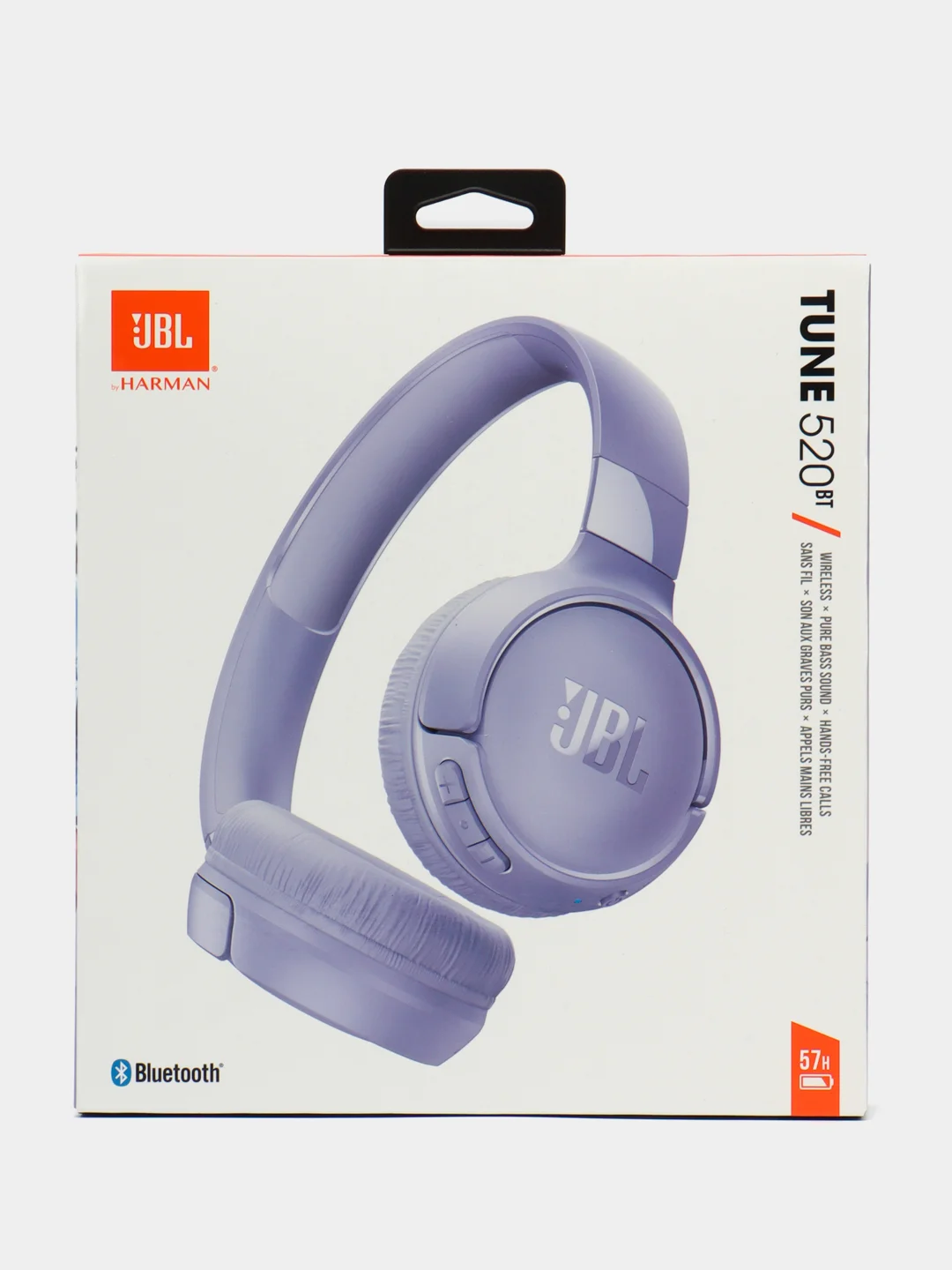 Фиолетовый наушники JBL Tune 520BT