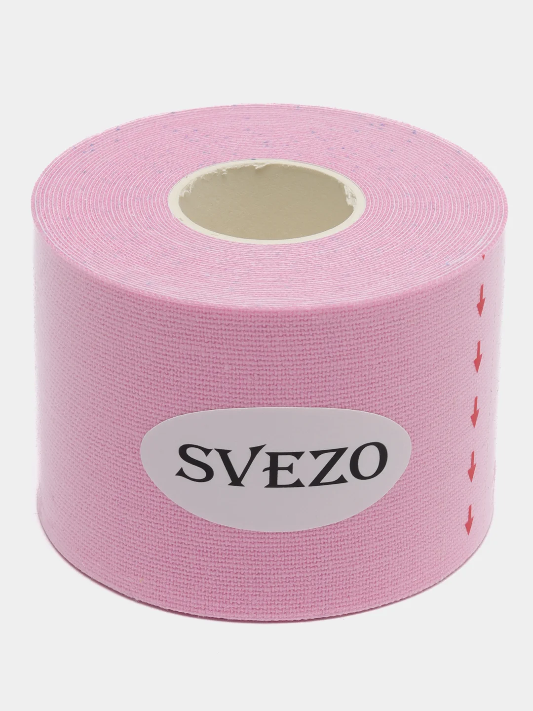 Розовый кинезио тейп Svezo для лица и тела, 5 метров
