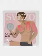 Розовый кинезио тейп Svezo для лица и тела, 5 метров