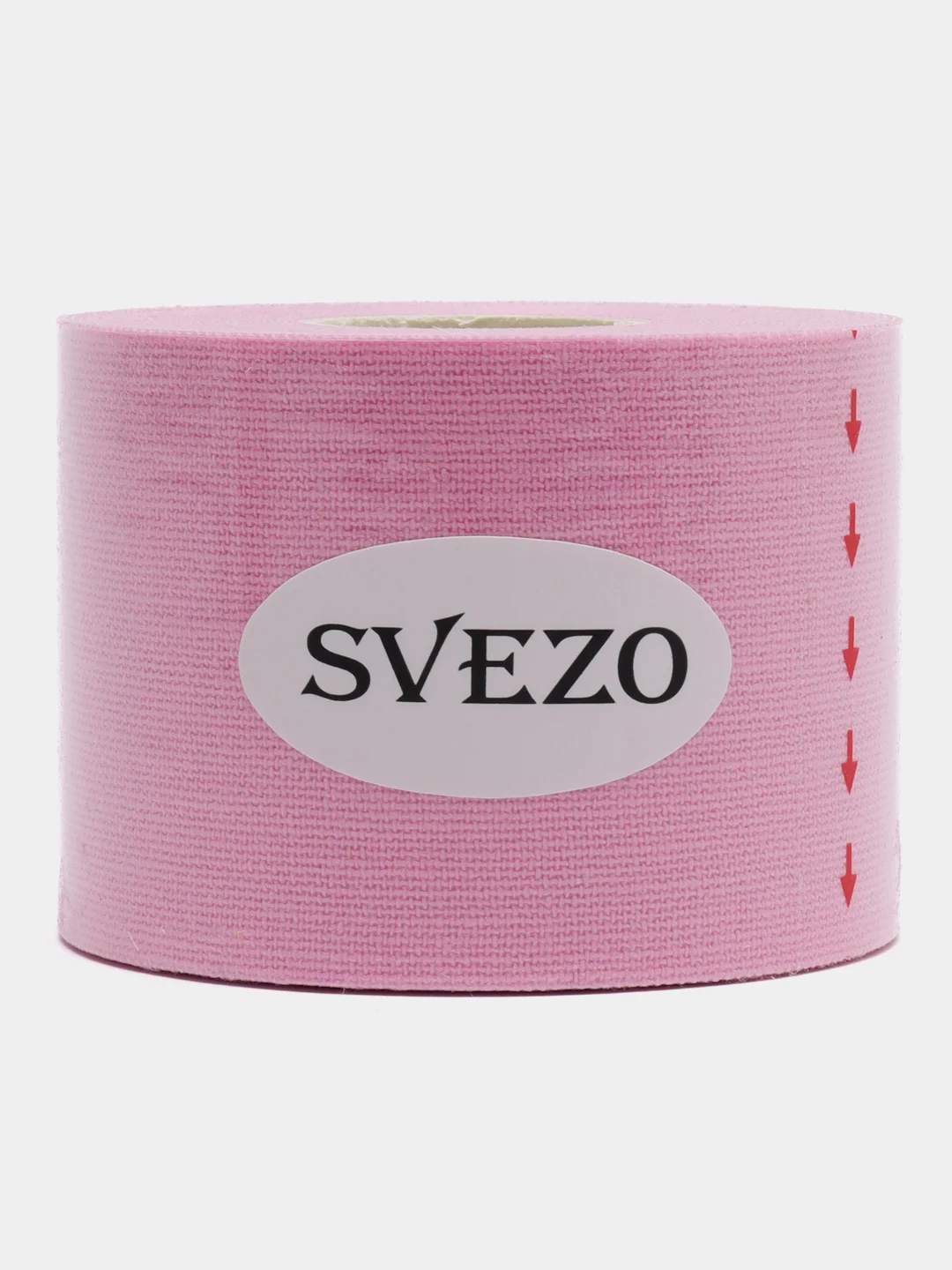Розовый кинезио тейп Svezo для лица и тела, 5 метров