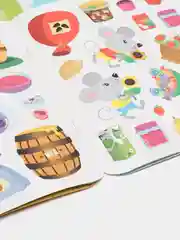 Наклейки для малышей. Холодильник