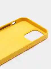 Желтый чехол Leather Case, для IPhone 12/ 12 Pro/ 12 Pro Max, под кожу