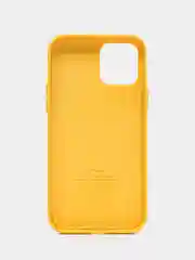 Желтый чехол Leather Case, для IPhone 12/ 12 Pro/ 12 Pro Max, под кожу