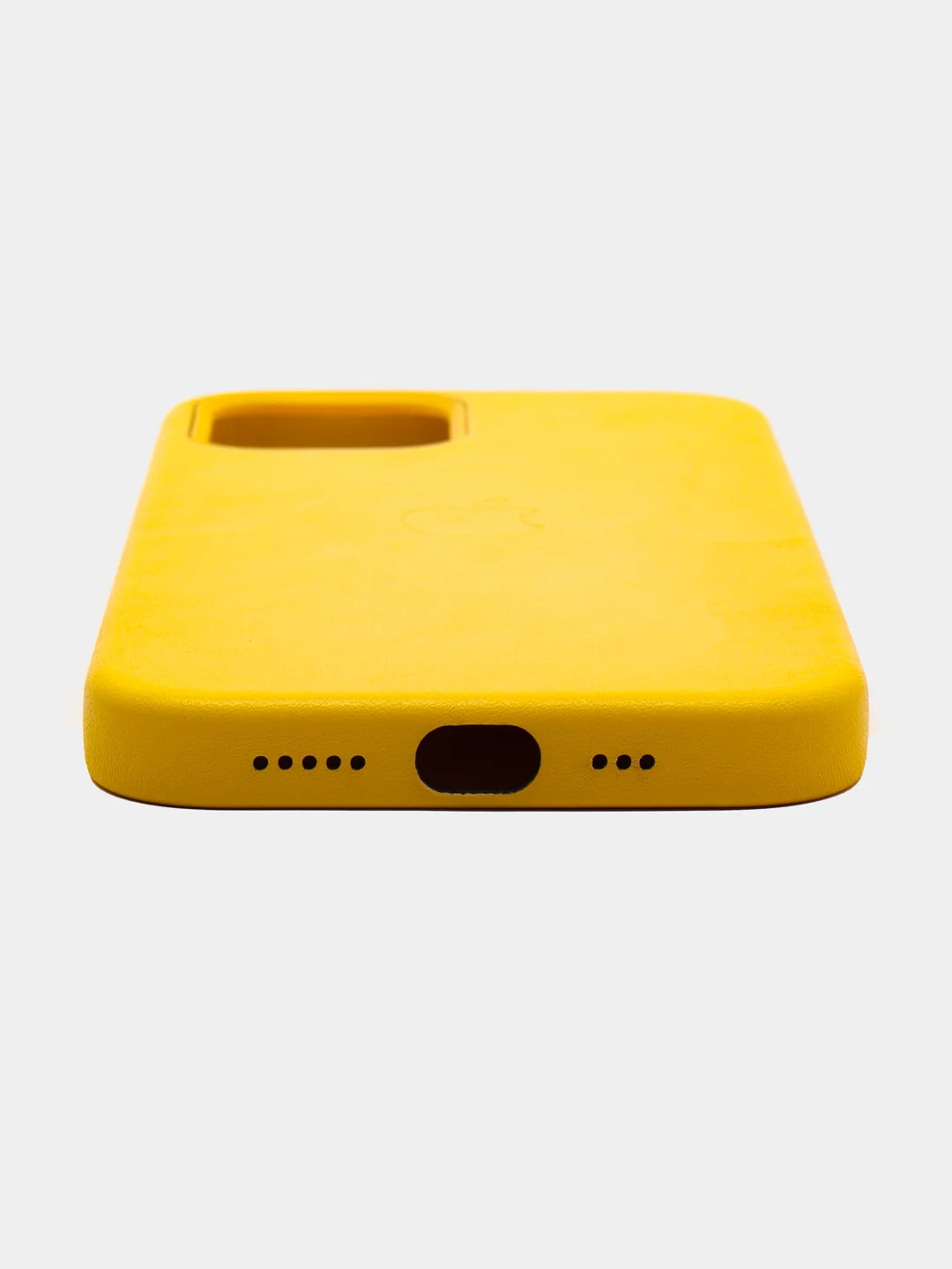 Желтый чехол Leather Case, для IPhone 12/ 12 Pro/ 12 Pro Max, под кожу