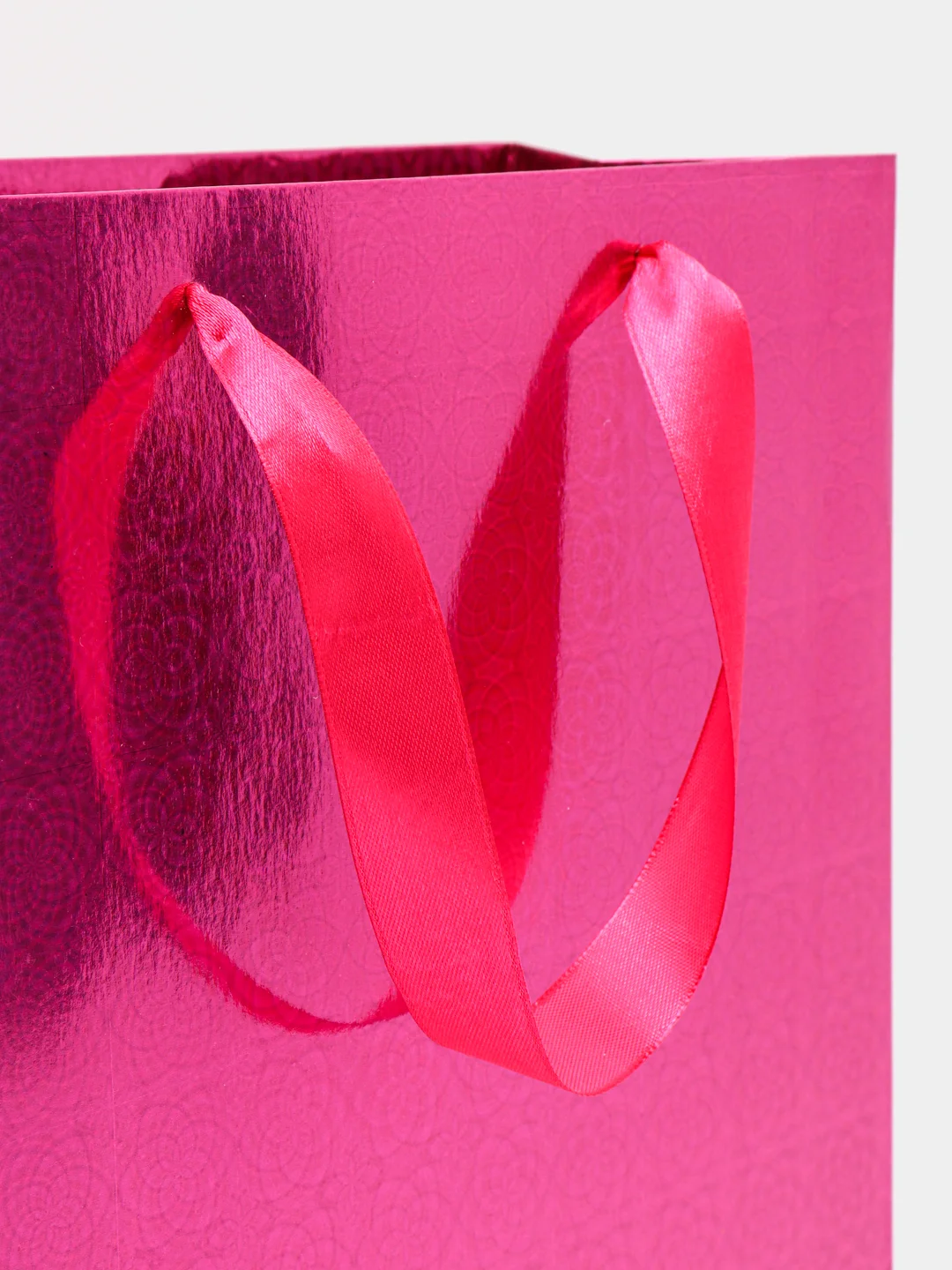 Фуксия пакет, 33 х 26 х 11 см, голография, 200897873