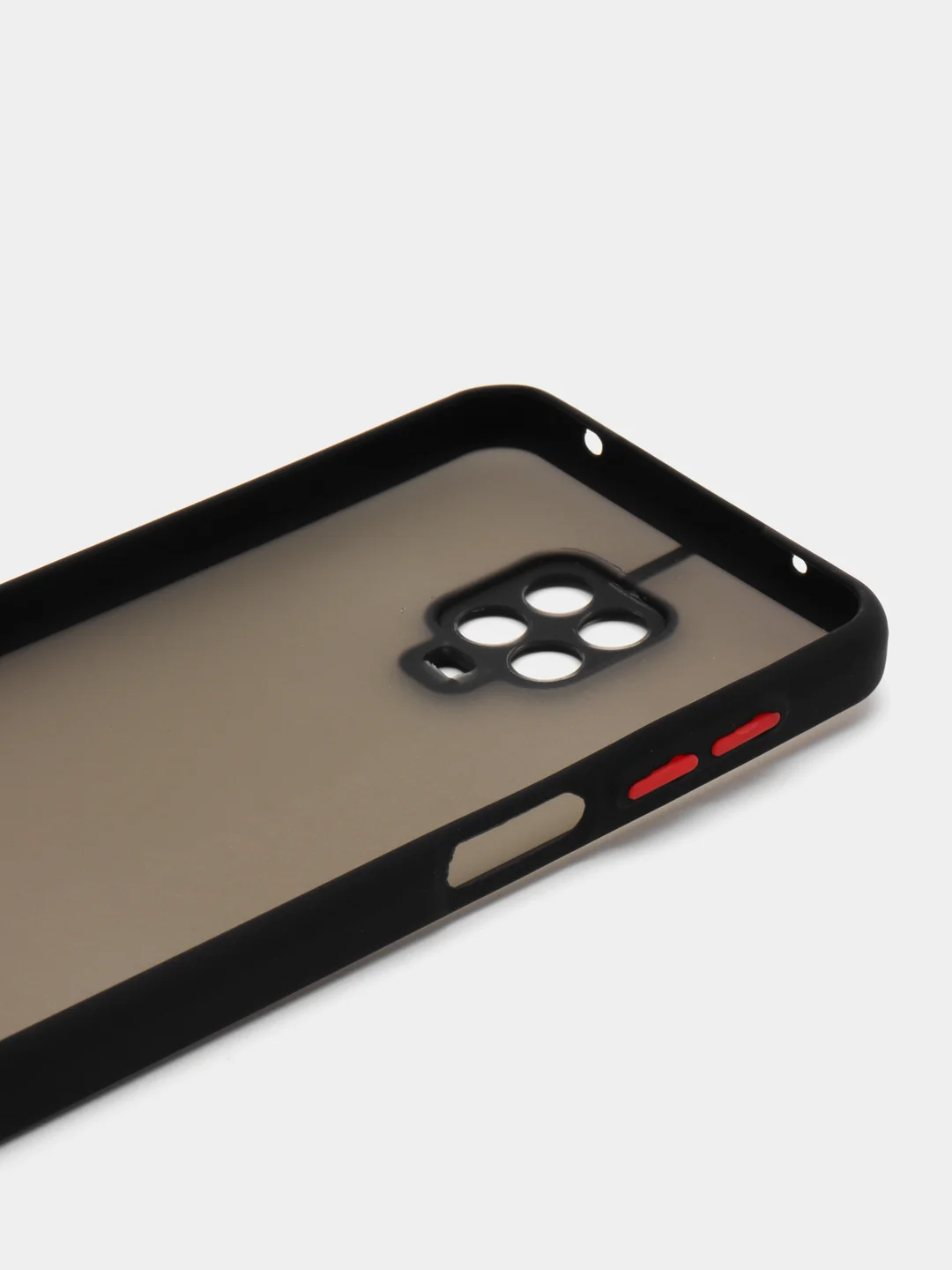 Черный чехол Xiaomi Redmi Note 9s, Note 9 Pro, Note 9 Pro Max Редми Нот 9с пластиковый матовый