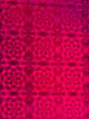 Фуксия пакет бумажный, 24*18*9 см, голография, 200897872