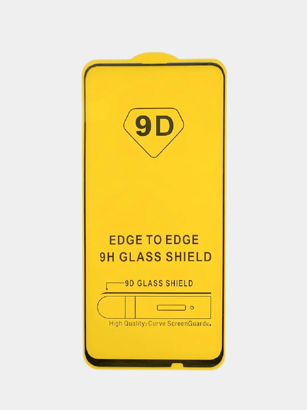 Черный защитное стекло 9D для Honor 9X Pro/9X/Huawei Y9 2019/Y9s/P Smart Z