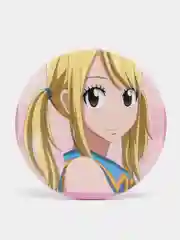 Бежевый значки по мотивам аниме Fairy Tail (Хвост Феи), 56 мм
