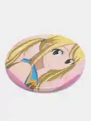 Бежевый значки по мотивам аниме Fairy Tail (Хвост Феи), 56 мм