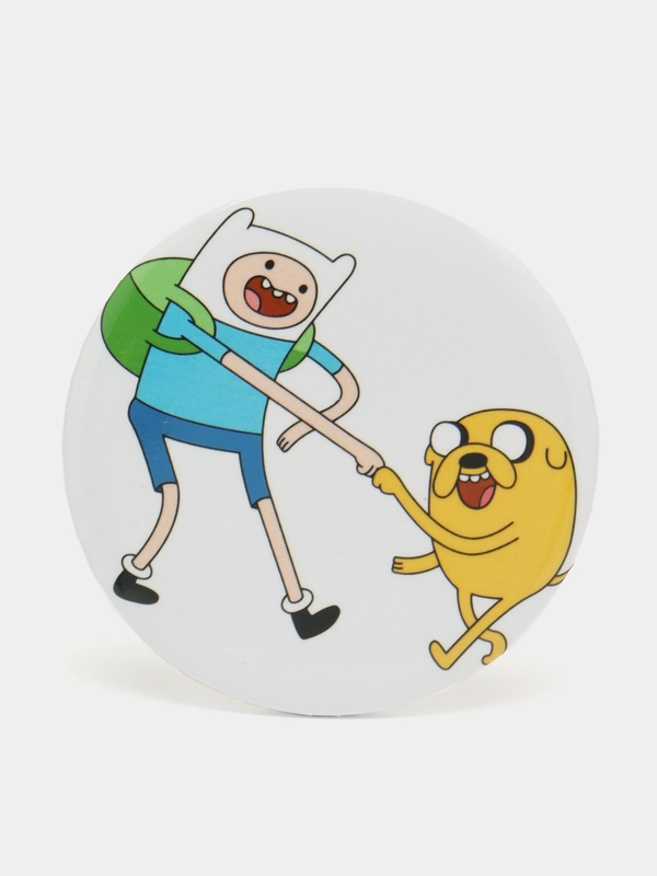 Значки "Время приключений" (Adventure Time), 56 мм