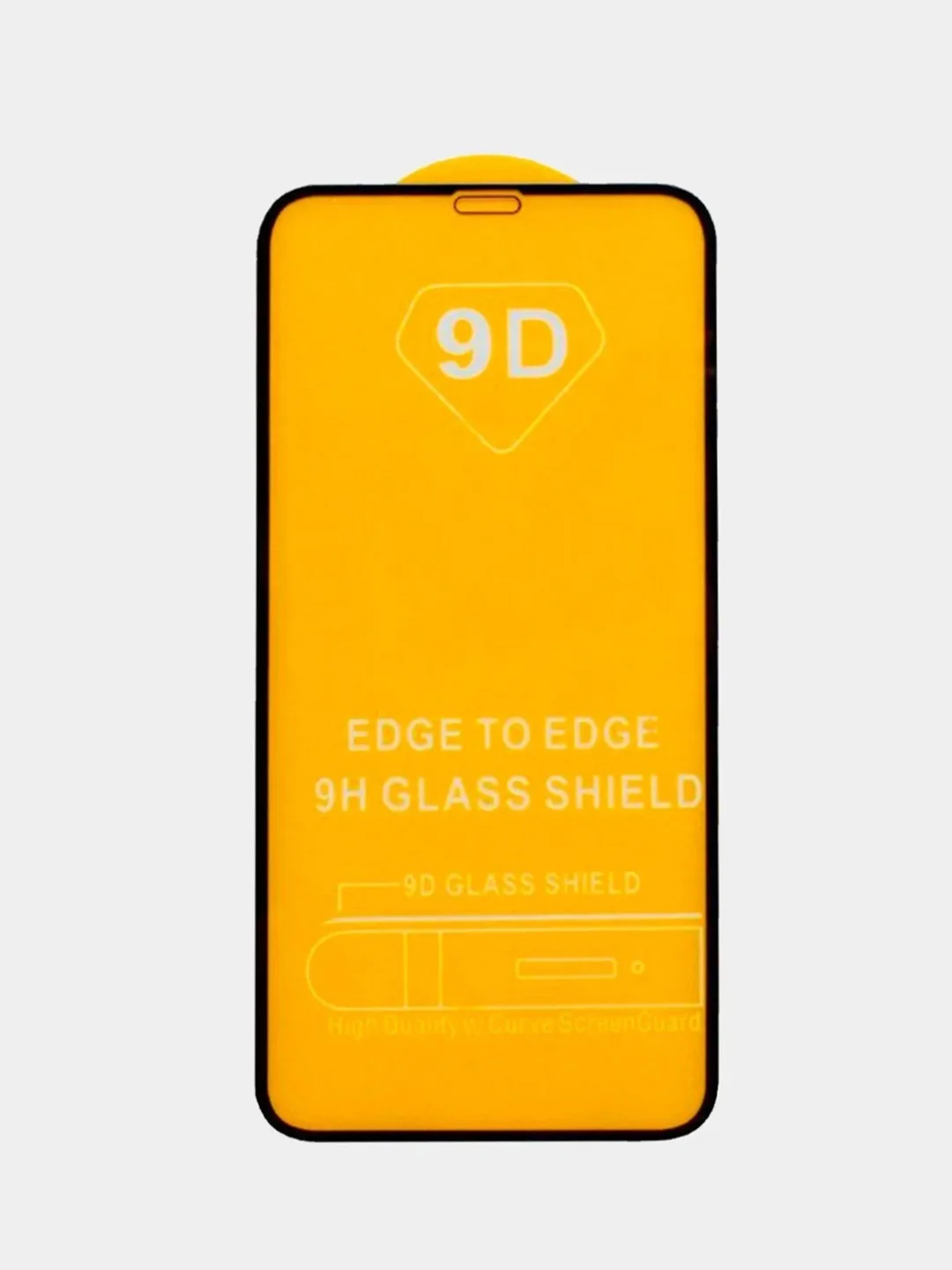 Черный защитное стекло для iPhone 11/ XS / XR / XS Max / Х / 11 Pro / 11 Pro Max