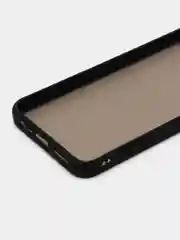 Угольный чехол Realme C11 2020, пластиковый матовый с цветными кнопками