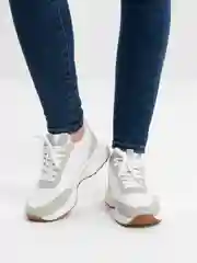 Серый кроссовки женские