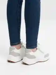 Серый кроссовки женские
