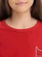Красный комплект детский унисекс, футболка и шорты