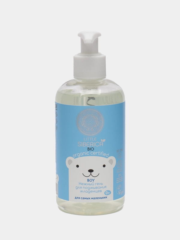 Natura Siberica Little нежный гель для подмывания младенцев, boy, 250 мл