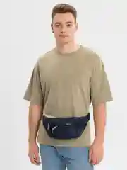 Синий сумка поясная унисекс "Sport"