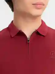 Бордовый футболка поло мужская