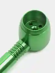 Зеленый металлическая трубка для курения 10 см
