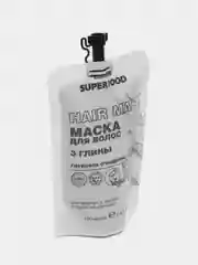 Cafe mimi Super Food Маска для волос "3 Глины" 100 мл