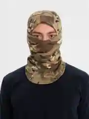 Зелёный хаки балаклава флисовая