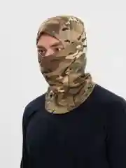 Зелёный хаки балаклава флисовая