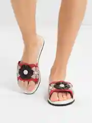 Красный шлепанцы женские, размеры 36-40