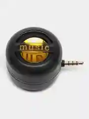 Черный мини AUX колонка