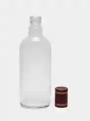 Бордовый бутылка Финская 0,5 л, 1 шт.с крышкой Гуала H58 для самогона
