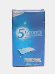 Белый отбеливающие полоски для зубов White 3D, 5D