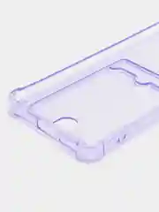 Лавандовый чехол Redmi Note 11 Pro / Note 12 Pro 4G Нот 11 Про прозрачный с карманом для карты