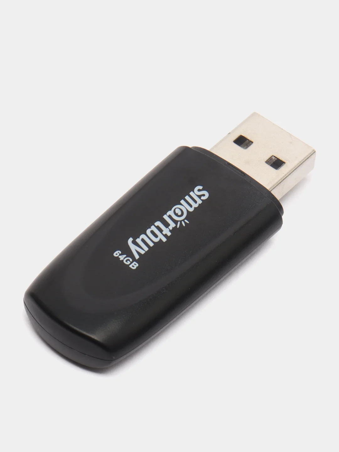 Черный флешка USB SmartBuy Scout, c объёмами памяти на 8 Гб/ 16 Гб/ 32 Гб/ 64 Гб