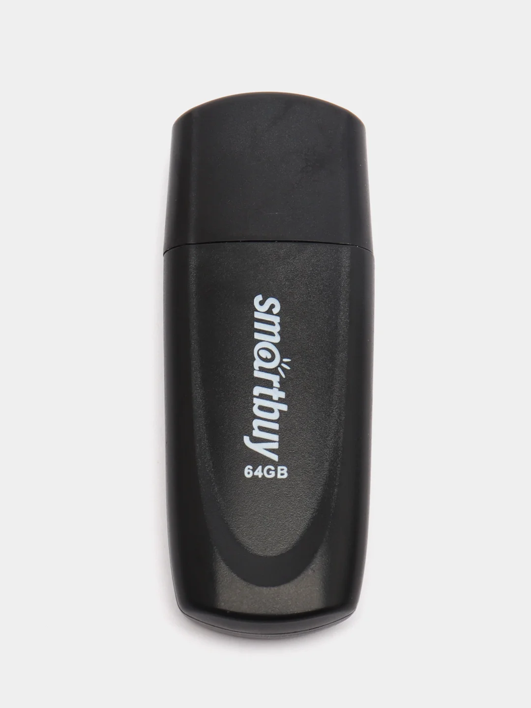 Черный флешка USB SmartBuy Scout, c объёмами памяти на 8 Гб/ 16 Гб/ 32 Гб/ 64 Гб