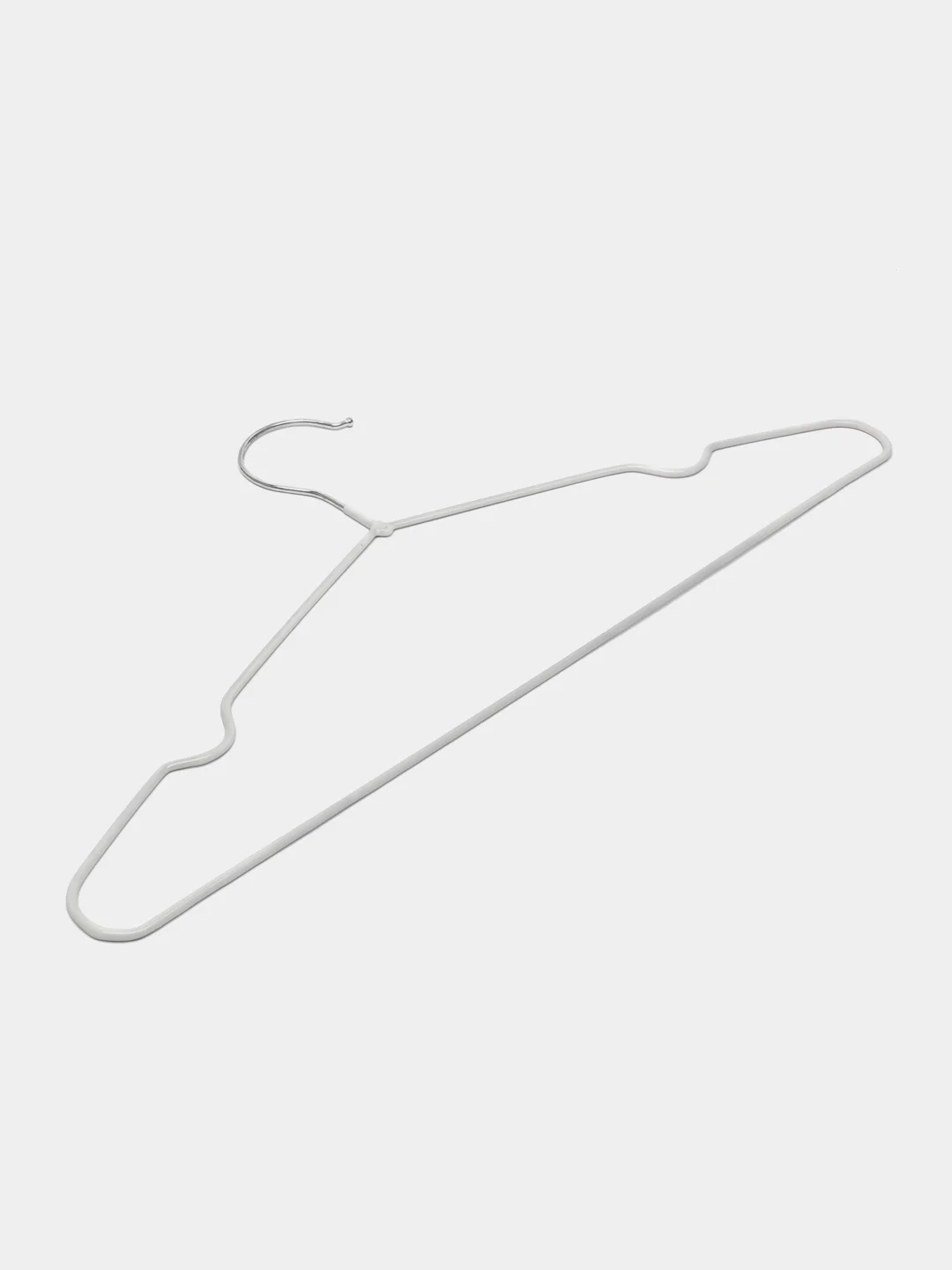 Плечики антискользящие SimpleShop белые для взрослой и детской одежды 10 шт