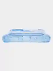 Голубой чехол для Xiaomi Redmi 9C, Redmi 9C NFC, Redmi 10A, прозрачный, с карманом для карты