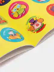 Рабочая тетрадь с наклейками 3+. Учим буквы