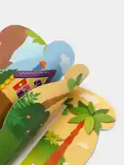 Самолетик.  Наклейки для малышей 1+