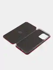 Красный чехол-книжка для Huawei Honor X5 (Хуавей Хонор Х5)