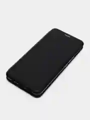 Черный чехол-книжка для Huawei Honor X5 (Хуавей Хонор Х5)