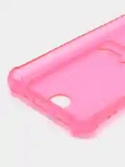 Фуксия чехол для Xiaomi Redmi 9C, Redmi 9C NFC, Redmi 10A, прозрачный, с карманом для карты
