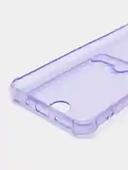 Голубой чехол для Xiaomi Redmi 9C, Redmi 9C NFC, Redmi 10A, прозрачный, с карманом для карты