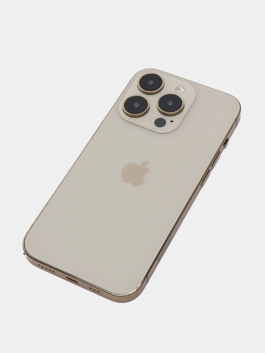 Золотой муляж - игрушка смартфон iPhone 14 Pro