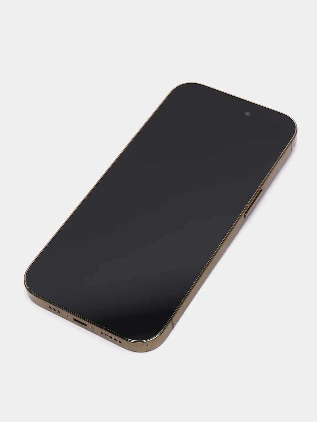 Золотой муляж - игрушка смартфон iPhone 14 Pro